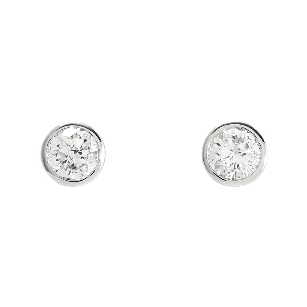 プラチナ900 ダイヤモンド ピアス