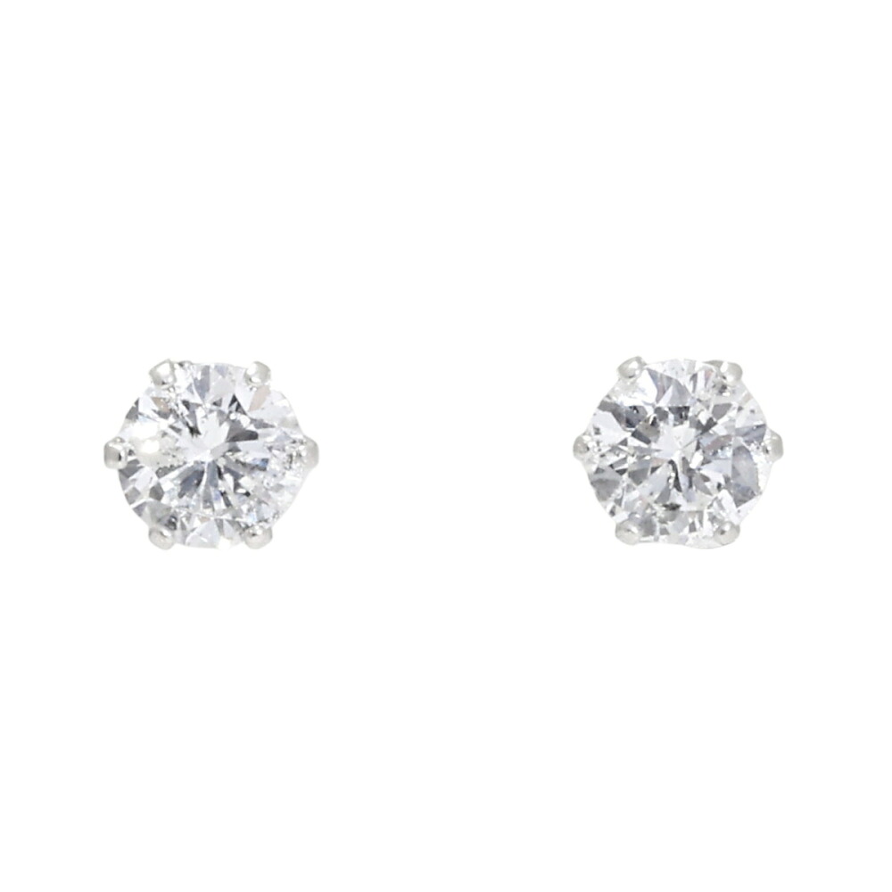 プラチナ950 ダイヤモンド ピアス