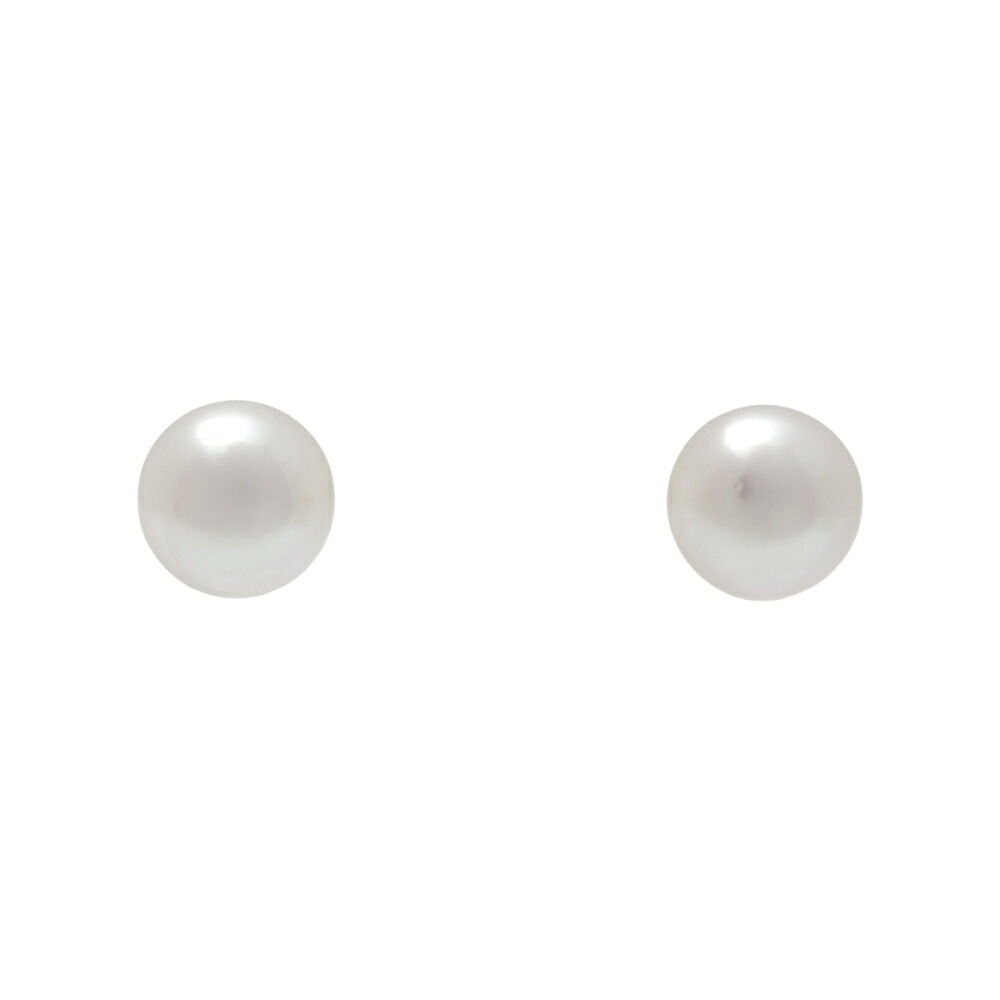 プラチナ900 パール ピアス