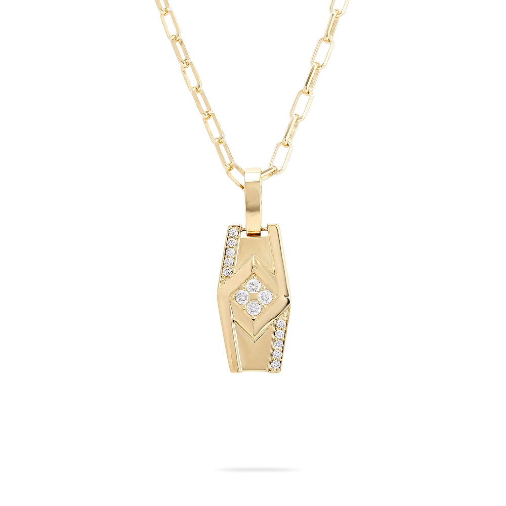 K18イエローゴールド ダイヤモンド ネックレス ペンダント Necklace チェーン 18金 18K YG diamond 送料無料 ラッピング無料｜ジェムキャッスルゆきざき