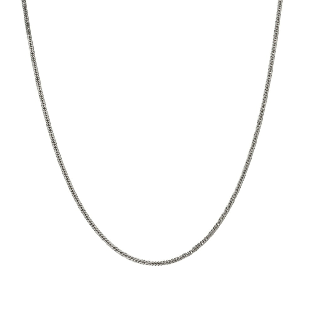 プラチナ850 喜平 ネックレス ダブル6面 約60cm 約11.12g｜ジェムキャッスルゆきざき