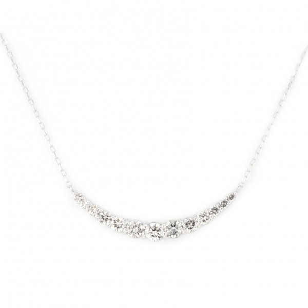 K18wg ダイヤモンド ホワイトゴールド ダイヤモンド ネックレス ペンダント ジェムキャッスルゆきざき ネックレス ペンダント ホワイトゴールド ダイヤモンド K18wg レディースジュエリー アクセサリー K18wg