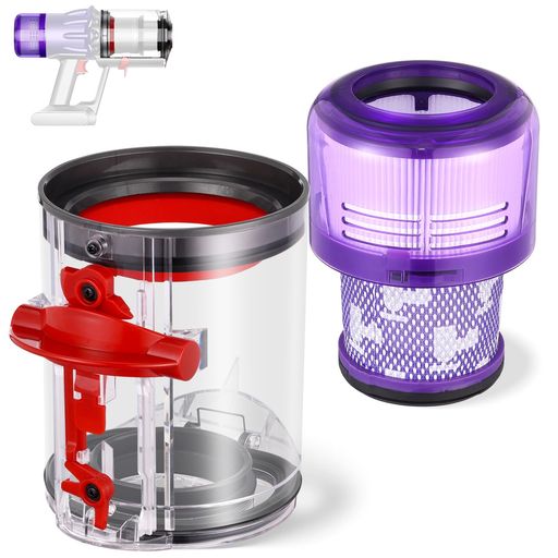 楽天市場】dyson ダイソン SV18 純正 ダストカップ クリアビン SV18