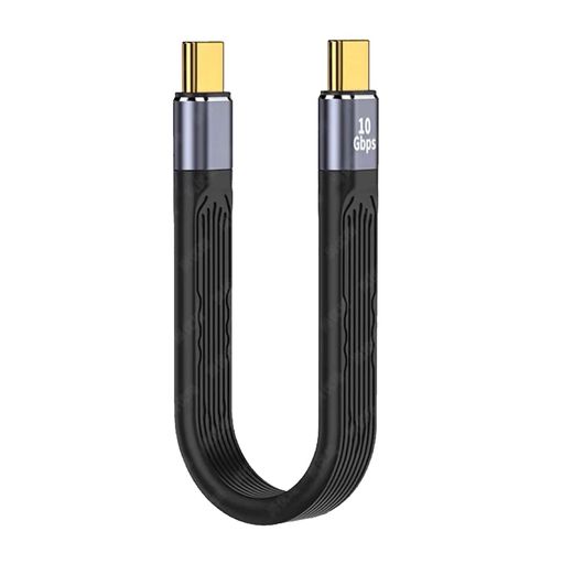 楽天市場SISYPHY USB TYPE C 短いケーブル USB3 1標準 0 15M フラット USB C TO USB C ケーブル4K 60HZ 映像出力 10GBPSデータ