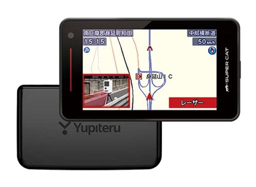 楽天市場】ユピテル(YUPITERU)SUPER CAT レーザー&レーダー探知