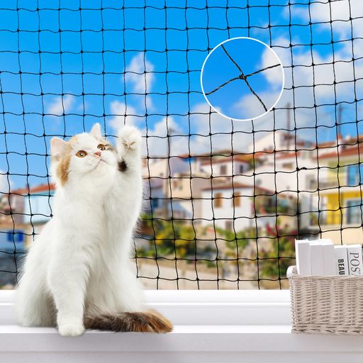 楽天市場】脱走防止ネットPawaboo脱走防止網猫犬ベランダ脱走