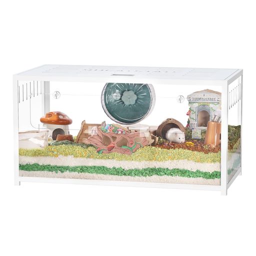 楽天市場】BUCATSTATEハムスターメタル製80cmケージ飼育ケージクリア