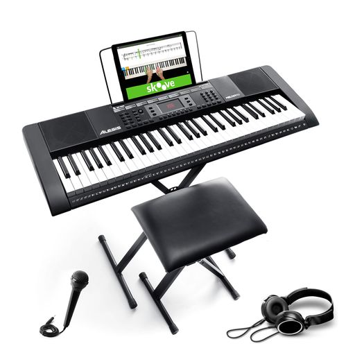 ALESIS HARMONY61 電子キーボード 61鍵盤 スタンド等付 Amazon.com: Alesis Harmony 61 Pro - 61 Key Keyboard Piano