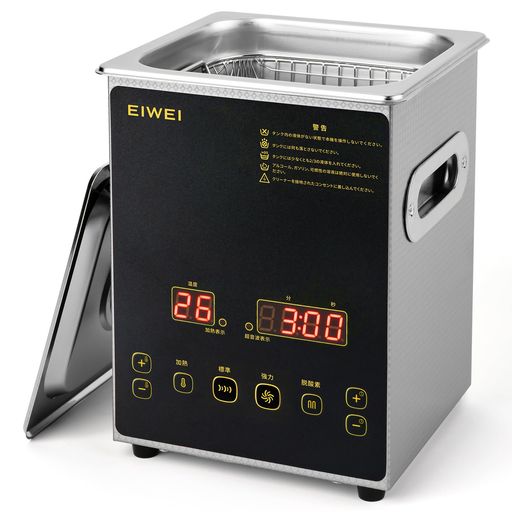 【未使用品】EIWEI 3L 超音波洗浄機 CD-E3 楽天市場】EIWEI 3L 超音波洗浄機 業務用 卓上型 28/40kHz デュアル