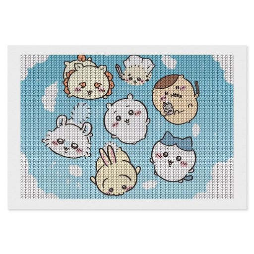 楽天市場】ダイヤモンドアート四角いビーズキャラクターダイヤモンド