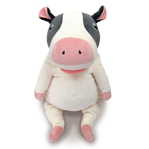 シナダグローバル もちシリーズ もちうし ブラック Lサイズ 22×22×30CM ぬいぐるみ 動物 アニマル ウシ 牛 うしのぬいぐるみ MOCO-0350B