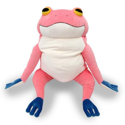 シナダグローバルもちシリーズもちかえるピンク(XL)35x35x50CMぬいぐるみカエルアニマルMOKR-0880P