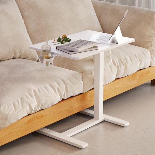 楽天市場】【送料無料】LokLok ガス式昇降テーブル サイドテーブル