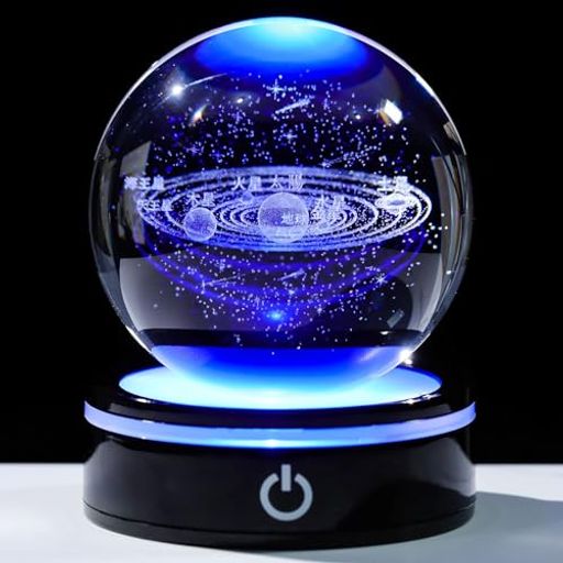 楽天市場】Kertari 60mm クリスタルボール 銀河系 模型 3D 宇宙ガラス
