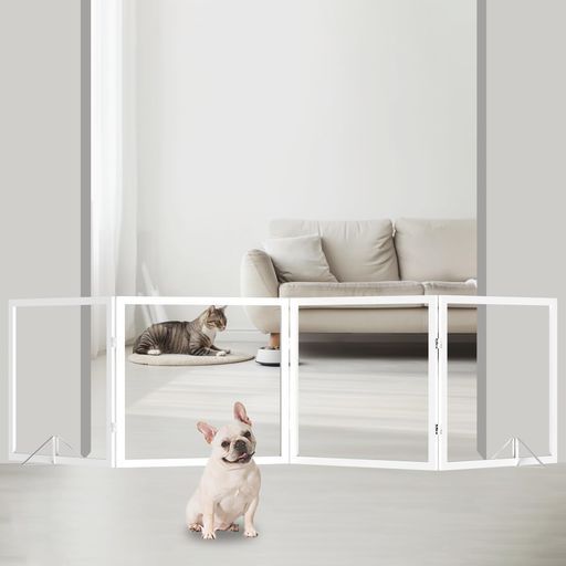 楽天市場】unipaws木製犬用ゲート、折り式バリア、ペット用家具