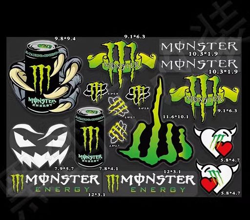 モンスターステッカー 楽天市場】カワサキ＆モンスターエナジー ステッカー : エクストリーム