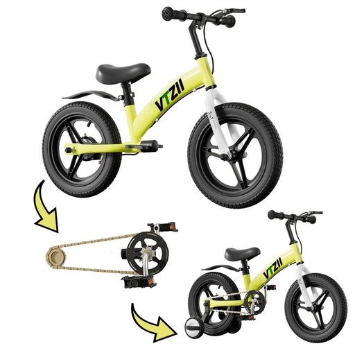 ペダルなし自転車 子供用自転車 キックバイク 2-in-1 16インチ Amazon.co.jp: Qiani ペダルなし自転車 子供用自転車 キックバイク 2