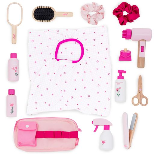 楽天市場】【送料無料】Wooden Barber Set Lemi Toys 木製 美容師さん