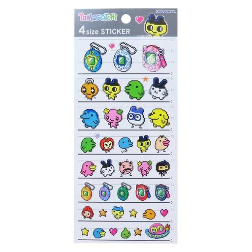 楽天市場】たまごっち 4SIZE ステッカー カラードット シール 227149