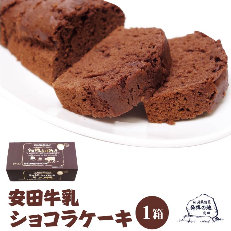 新潟 お土産 安田牛乳ショコラケーキ 新潟みやげ 安田牛乳 チョコケーキ 洋菓子 スイーツ チョコ ショコラ ケーキ 阿賀の郷 プレゼント ギフト 夢えちご