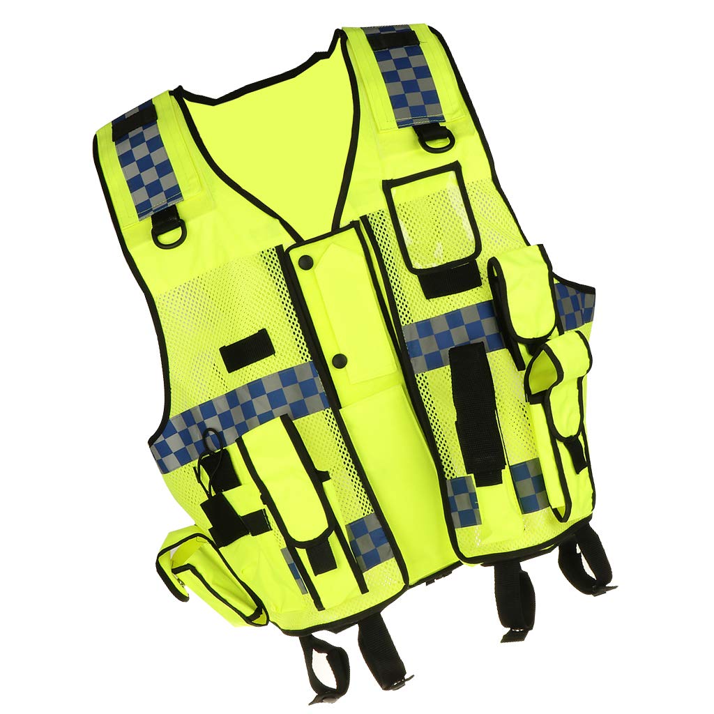 [] 反射ベスト 安全チョッキ ベスト 警備服 夜行 夜間作業｜ゆめのマルシェ企画