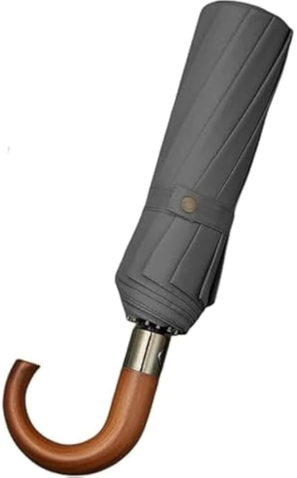折りたたみ傘 晴雨兼用傘 日がさ コウモリ傘 ワンタッチ自動小銃開閉 木製手持ち部分 大きめ 耐風 撥水 遮光 遮熱 とり捨てる 紫外線打つ手 商行為傘 男女兼用 春夏秋 雨季打つ手 []