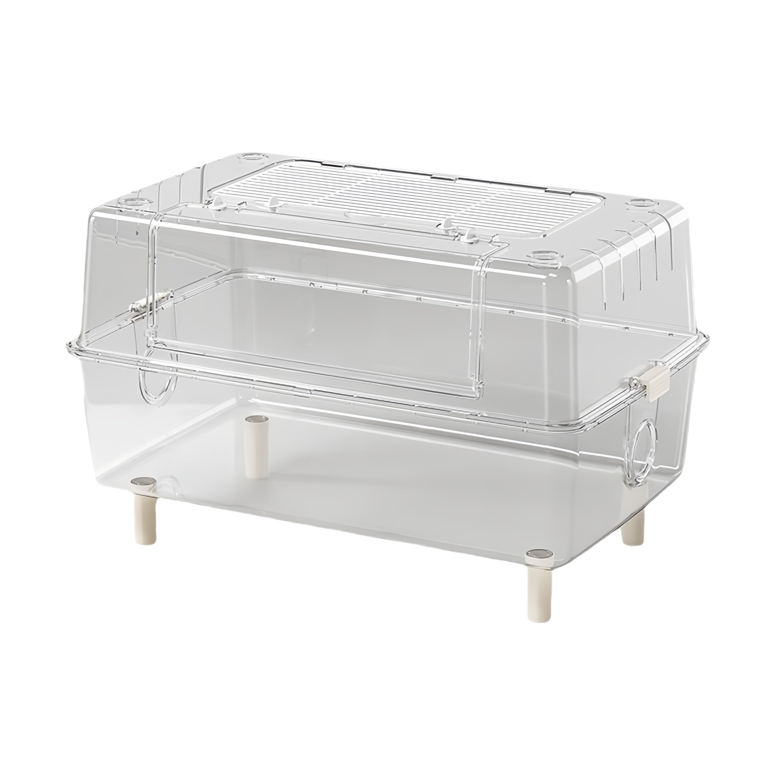 楽天市場】TAFITハムスターケージ620全透明大型広々飼育ケージ耐久性