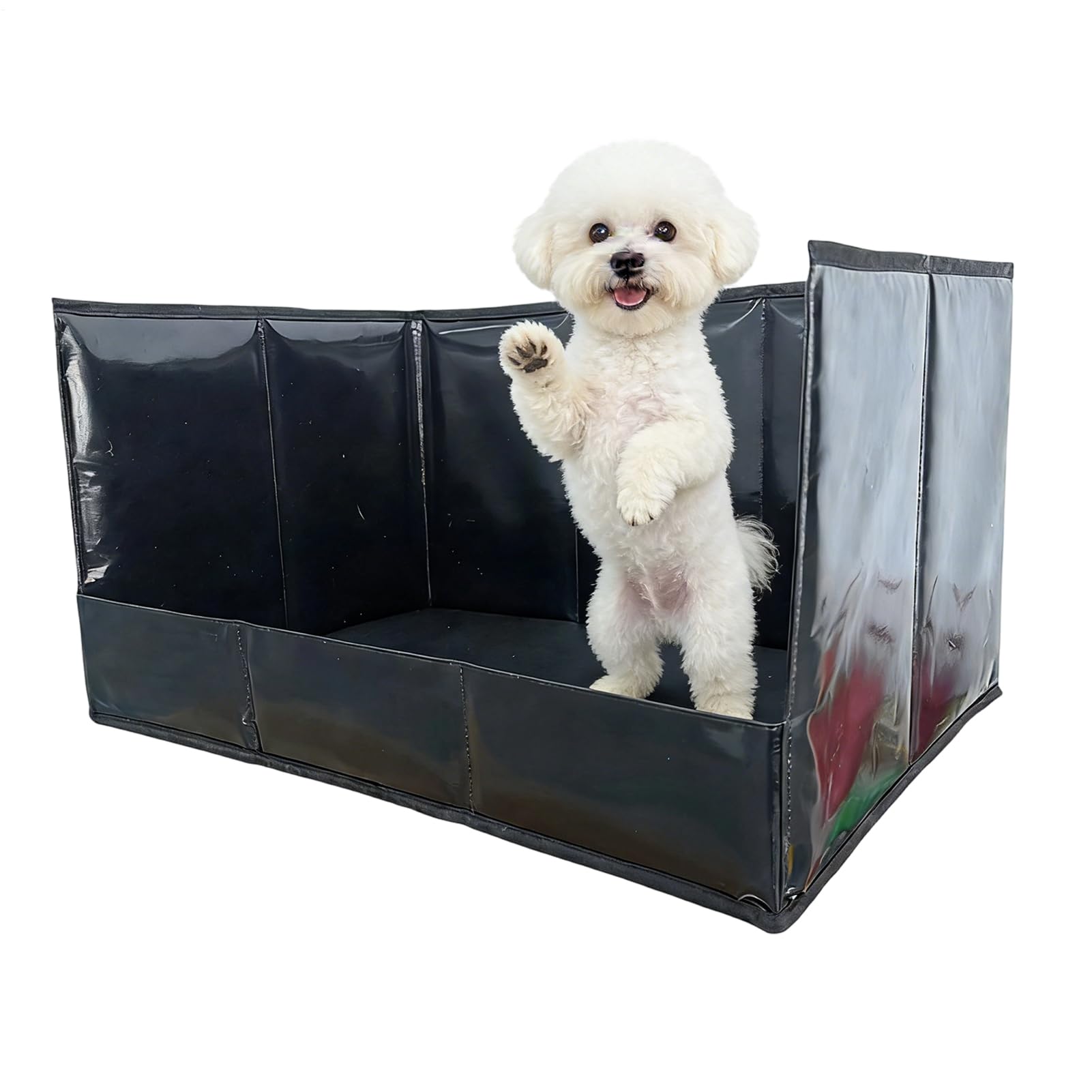 犬用 室内用便器御盆 折りたたみ 愛玩動物用室内用便器 小型犬 中型犬 雨合羽 洗える しつけ 形づくる 室内用便器入れもの 愛玩動物備品 お取りつくろう飾り気の無い 上滑り打ち切り リビング 室内用