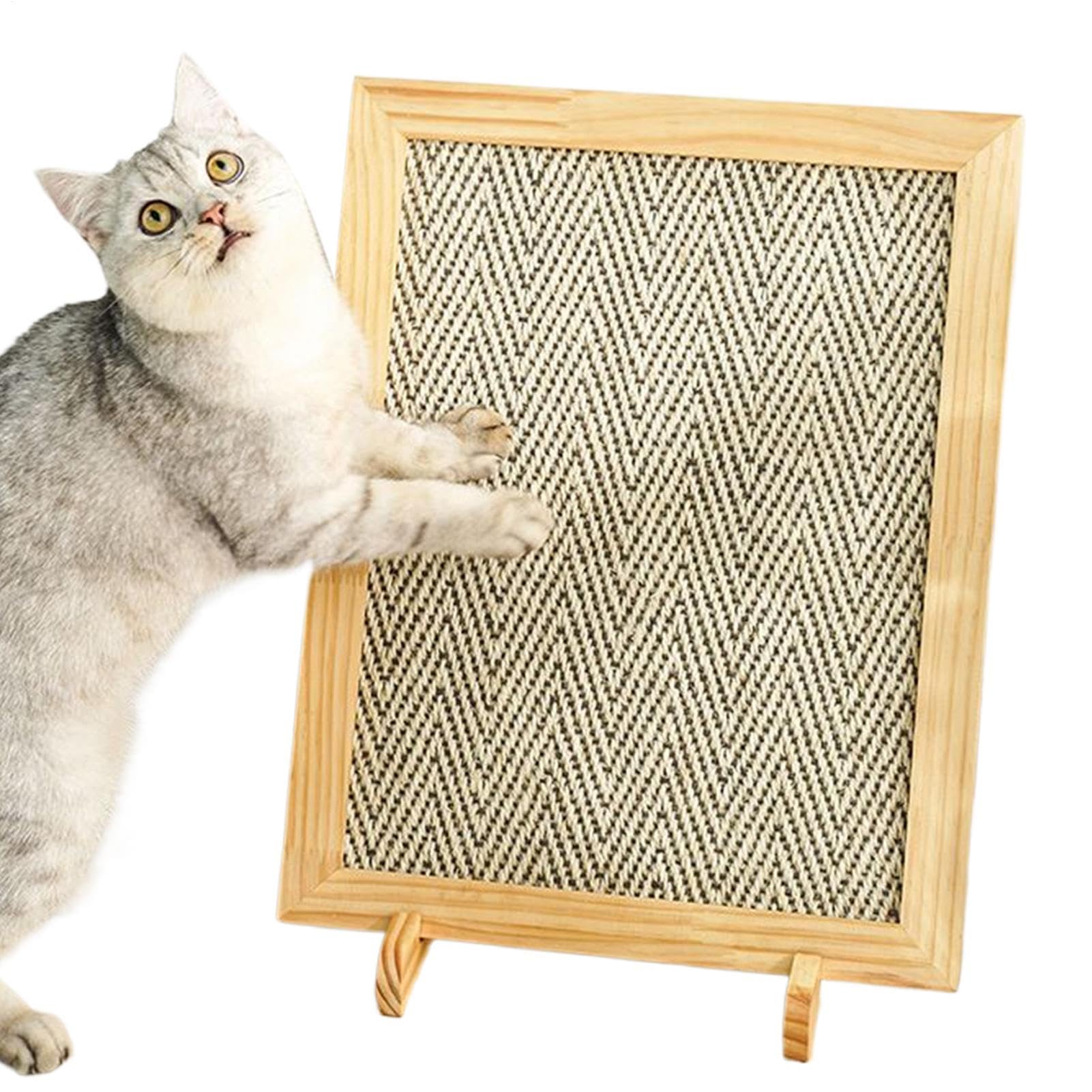猫用 爪とぎ スクラッチボード 木製ひな形 爪とぎ引っ敷き 上滑り打ちきり付き添い人 猫装置 つめとぎ 今めかしい 据え付け型 兼ね合い感 耐久性 猫 手あそび 爪磨き 剪断応力取り止める 愛玩動物装置