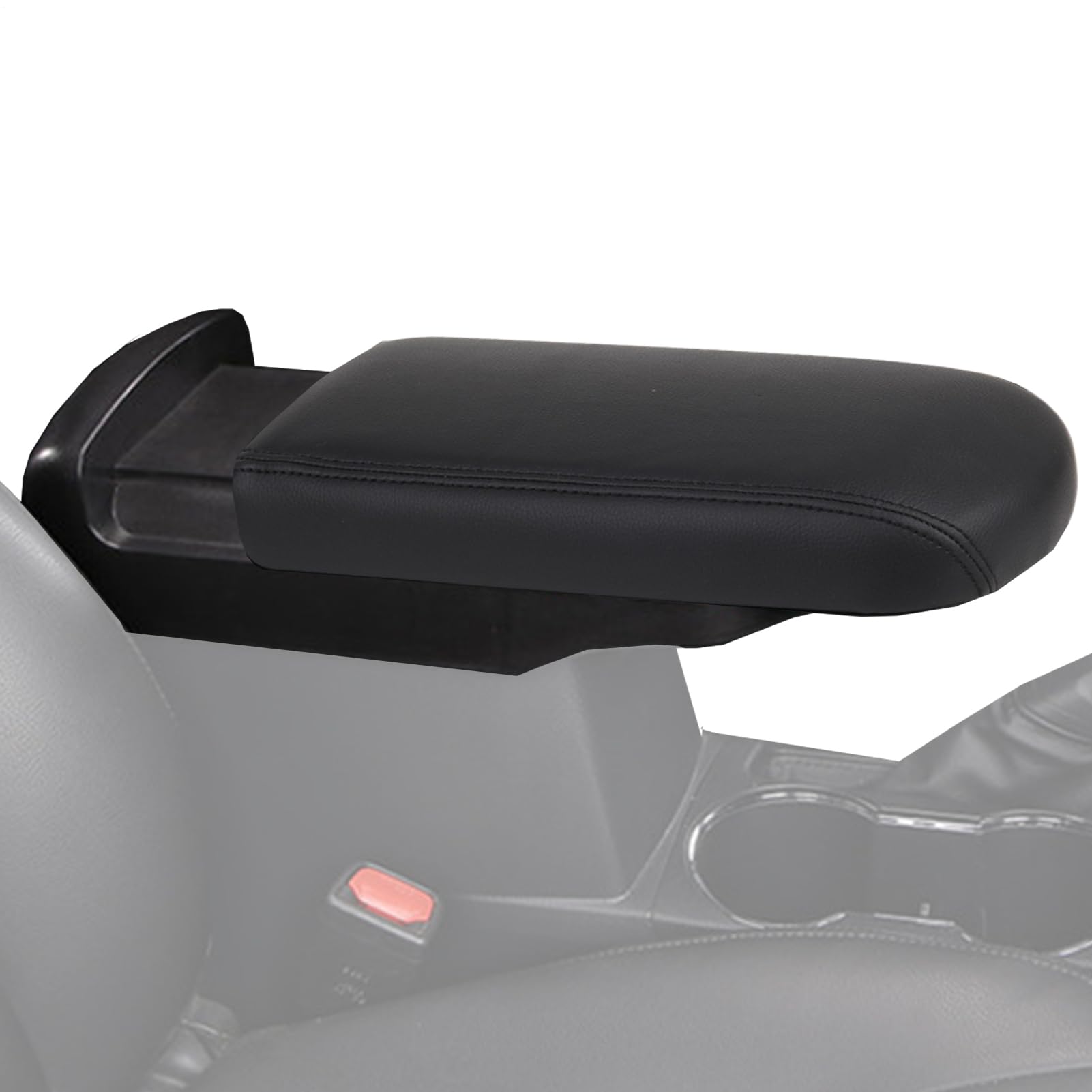 真っただ中コンソール取りまかなう 車用 アームレストカバー コンソールボックス パッド 肘置き 座布団 伸縮能力のある 汎用 黒いこと 室内装飾部分品 付属物 カスタム部分品