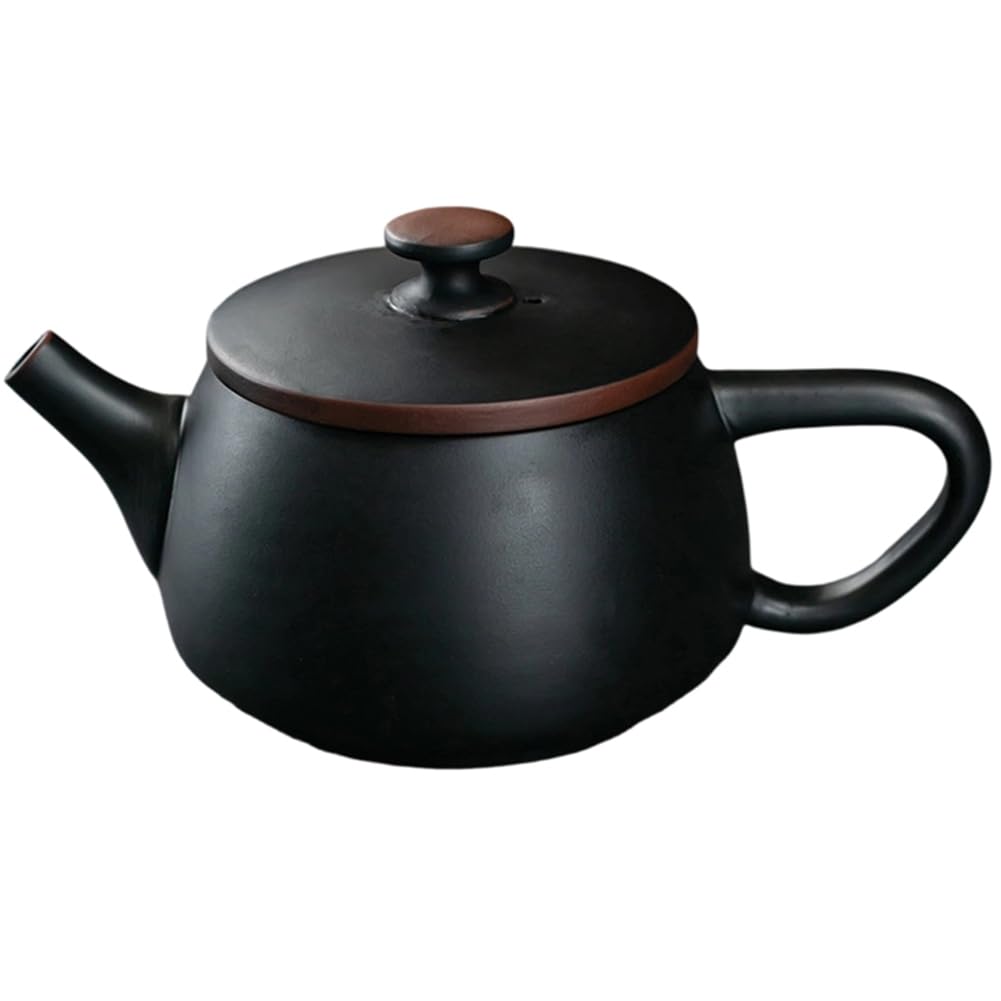 急須 ティーポット 茶器 瀬戸もの 手作り 和風 功夫茶 中国茶器 黒いこと 分かりやすい 今めかしい 差し上げ物 差し上げ物