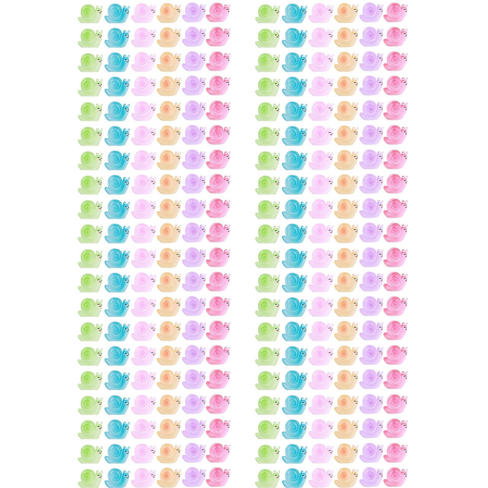 蓄光細密画 でんでん虫 240個書き割り ミニ図形 まっ暗がりで光る 脂製 ガーデニング パノラマ 盆栽 海洋博物館 かざり付ける 室内装飾 雑貨