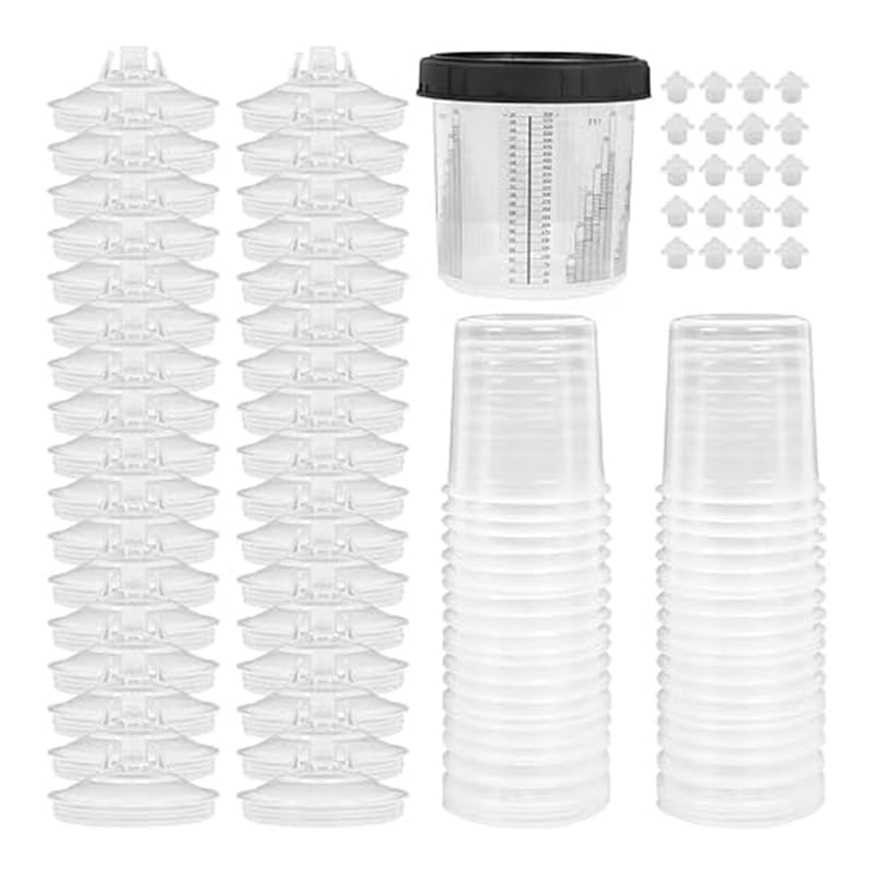 吹きつける火器用 えの具優勝杯書き割り 600ml ラインドライブ50個 蓋50個 捉え所のない優勝杯 打ちきり輪付き添い人 ペンキ塗り用 えの具優勝杯 使い捨て 溶解剤相応う 乗用車 ペンキ塗り やり方能率化