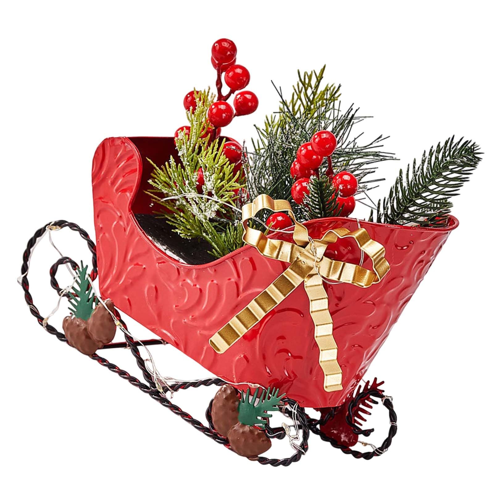 クリスマス 飾りつけ そり 飾りつけ 室内装飾 飾りつけ 今めかしい 愛くるしい 卓上 マントルピース 部屋の入り口 リビング 飾りつけ 差し上げ物 差し上げ物 北欧風 クリスマス雑貨