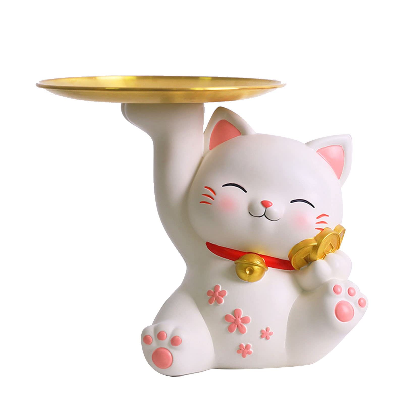 招き猫 鍵置き 足懸かり引っ掛かり 照明ランプ付き添い人 木製御盆 小入れもの 鍵照明ランプ 鍵入れ 宝飾品 卓上 納める御盆 佩び物 御盆 部屋の入り口 納める 飾りつけ 室内装飾 縁起物 営造祝賀会 開店祝賀会 差し上げ物 差し上げ物 御前上等感 今めかしい 愛くるしげ (