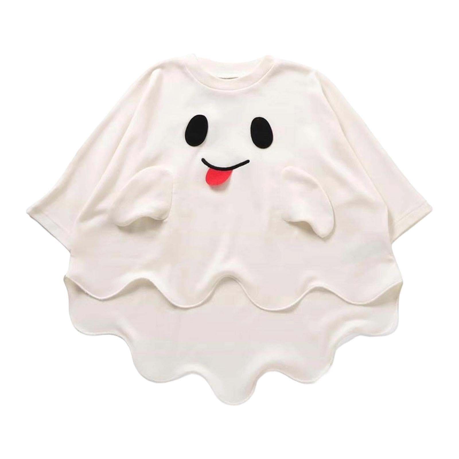 [] キッズハロウィンシャツ 寄り合い御召しもの もの柔らか出どころ 通気性止ん事無い 特殊波型裾 グラフィック刷り上げる ゆったり着付ける お子さん仮面舞踏会 身寄り出来事に当てはめる