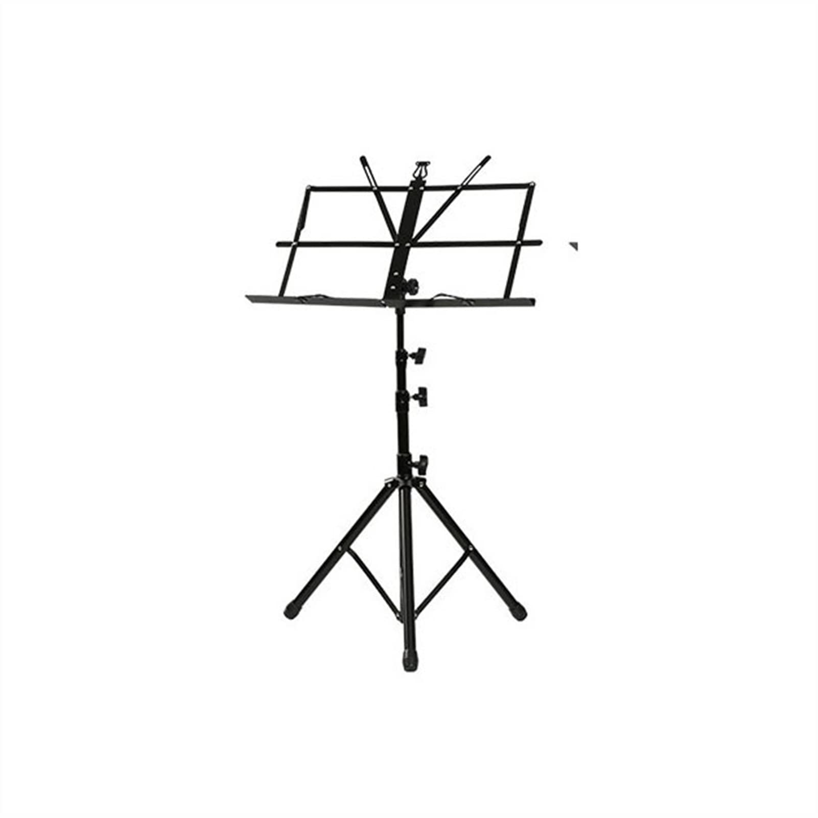 譜面台 楽器のためのキャリーバッグが付いている音楽シートの三脚のスタンドステンレス鋼の音楽スタンドホルダーの高さ 譜面棚・譜面台｜ゆめのマルシェ企画