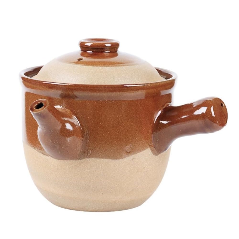 漢方鍋 キセラミックポット ッチンキャセロール ミニセラミックストックポット スープポット 薬壺 陶器 粘土 (3)|ゆめのマルシェ企画