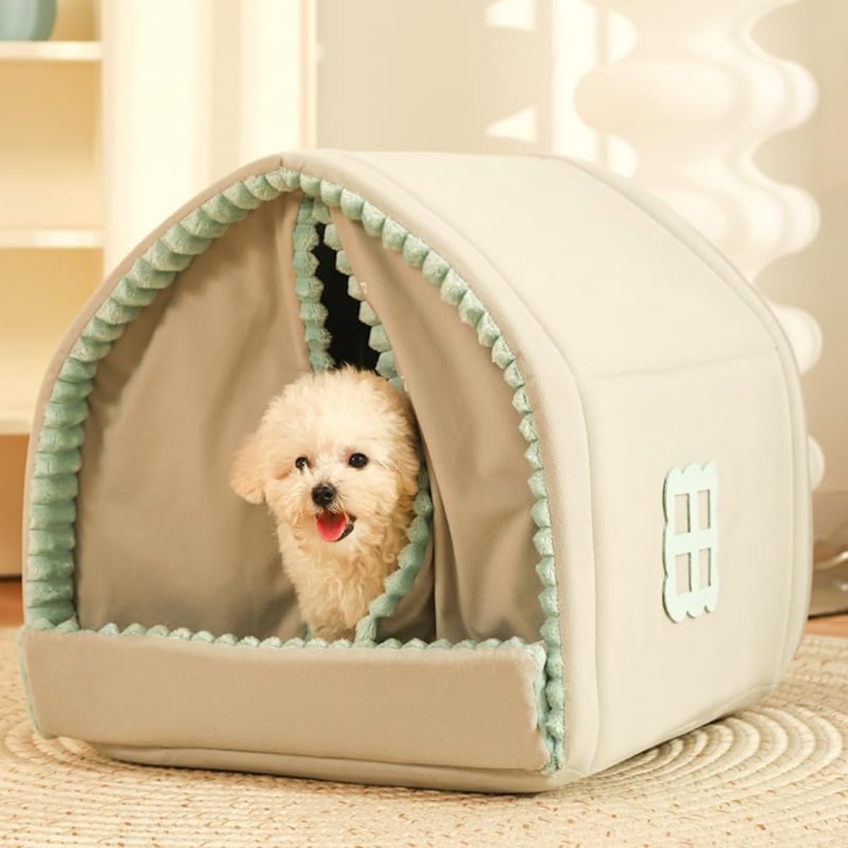 犬 ベッド ドーム ペットベッド ドーム型 ペットハウス 犬猫用 室内用 冬用 ふわふわ 洗える クッション付き 犬用ベッド 犬小屋 屋根付き 猫ハウス 犬 ハウス ペットベッド 大型犬/中型犬/小型犬 ペット用品|ゆめのマルシェ企画