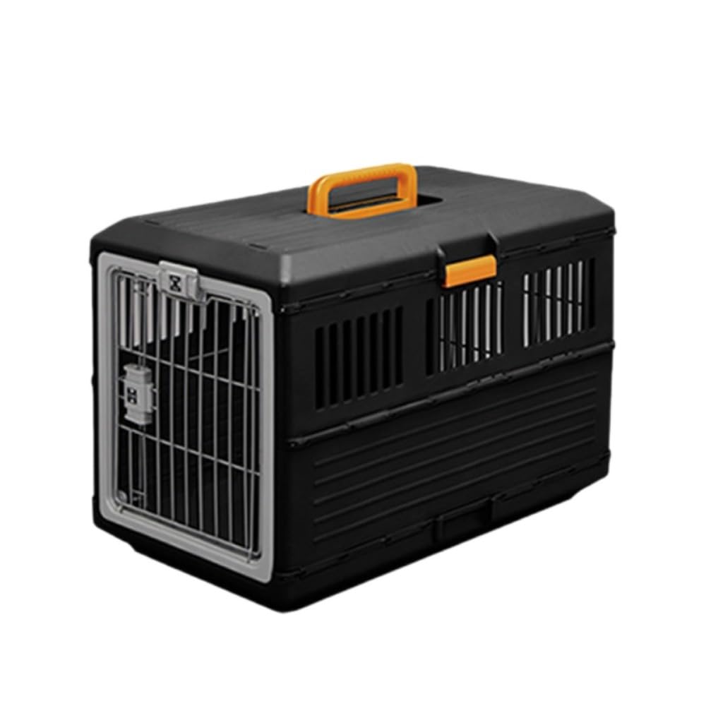 折りたたみ 犬 猫 、犬 キャリー、耐荷重、猫 キャリー、クレート 中型犬、 ハードケース、旅行 病院 移動 防災、 通気性良好 、 広いスペース、持ち運び可能、丈夫で厚く 、クレート 、ペットキャリー (大さい)|ゆめのマルシェ企画