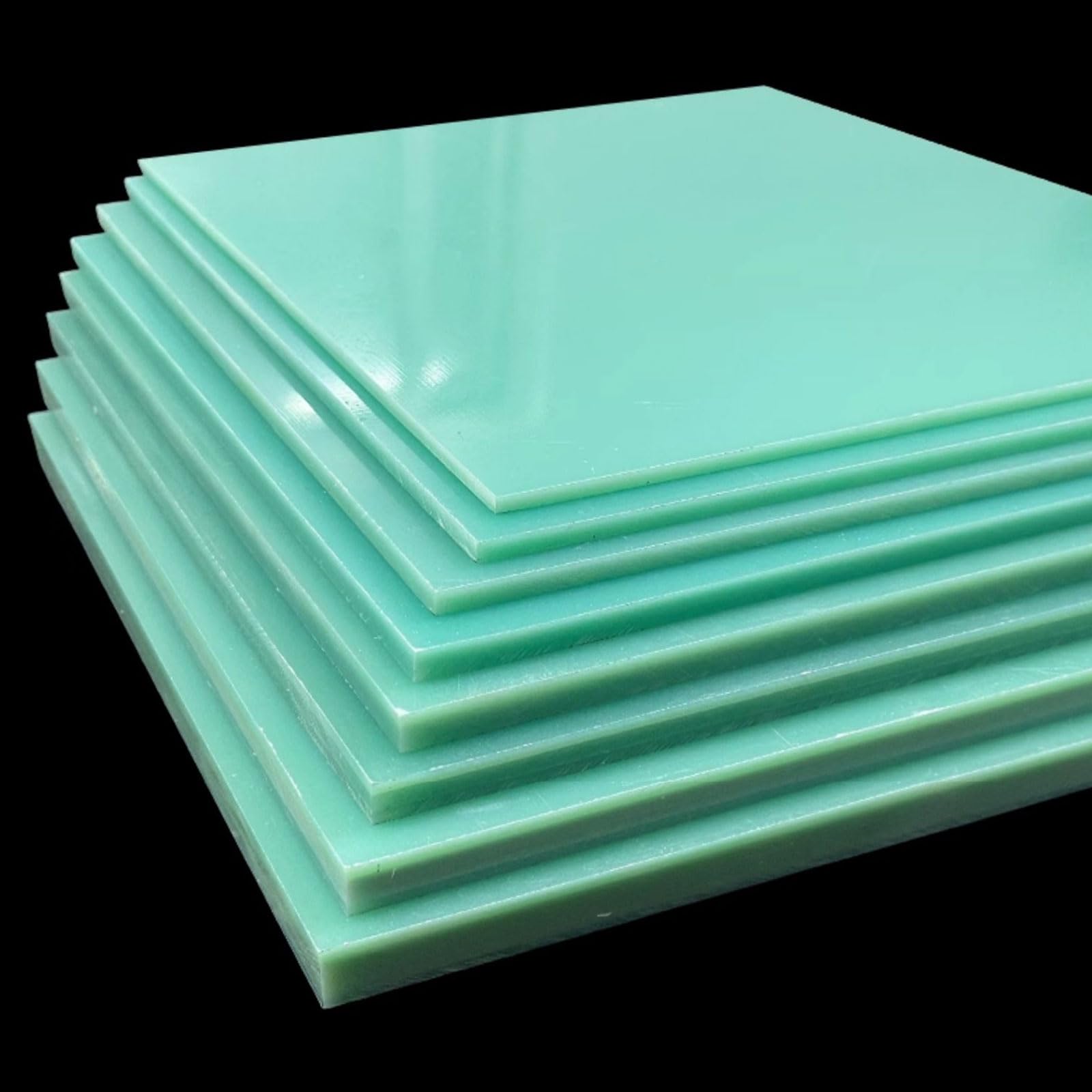 4グラスファイバーシート、100×100エポキシ樹脂ボード、電気絶縁 プロトタイピング修理10パネル用ファイバー絶縁板(100*100*12)|ゆめのマルシェ企画
