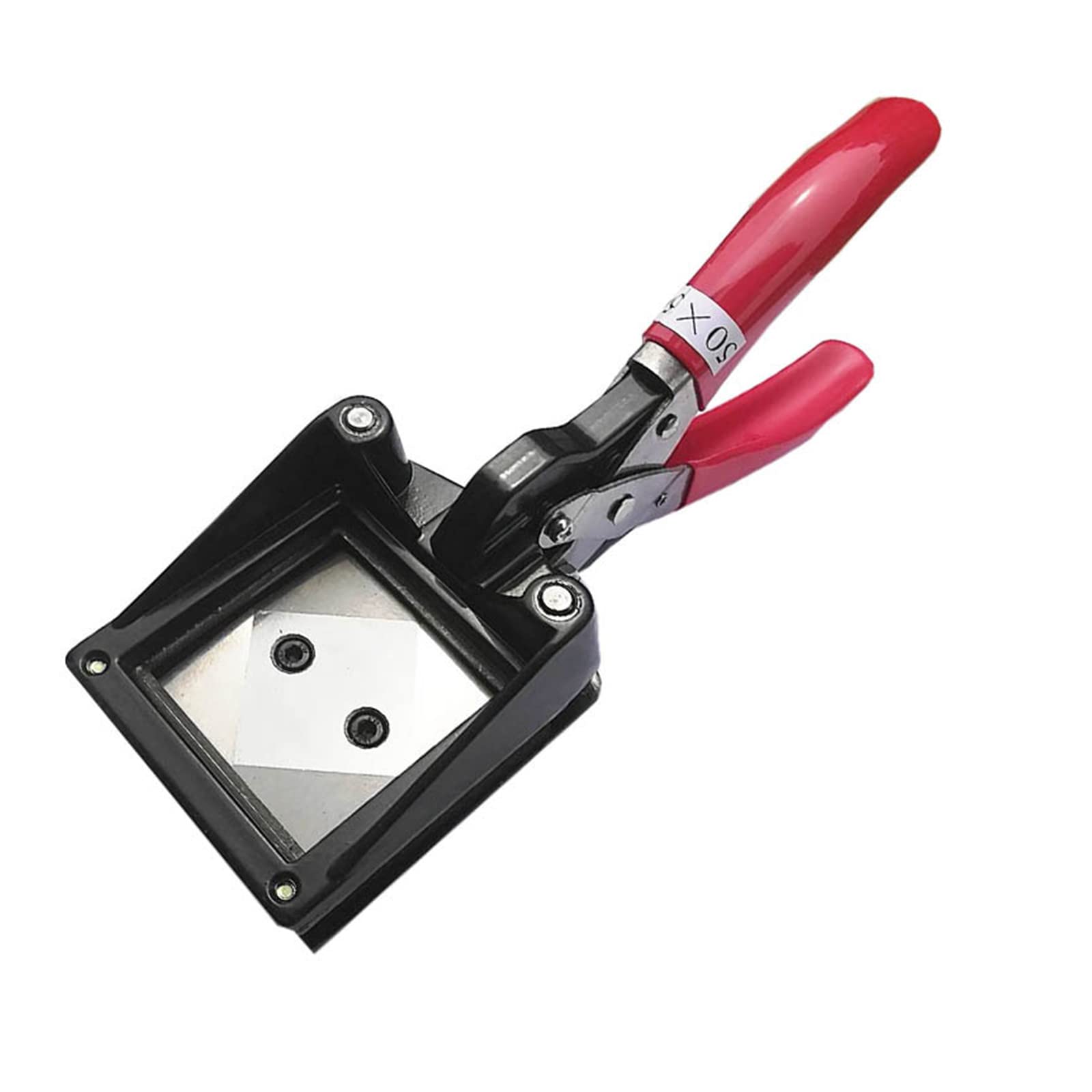 フォトカッター 50*50 直角仕様 写真カッター アメリカパスポート用 小型 パンチカッター トリミングツール 手仕事用具 画像パンチ 手持ち式|ゆめのマルシェ企画