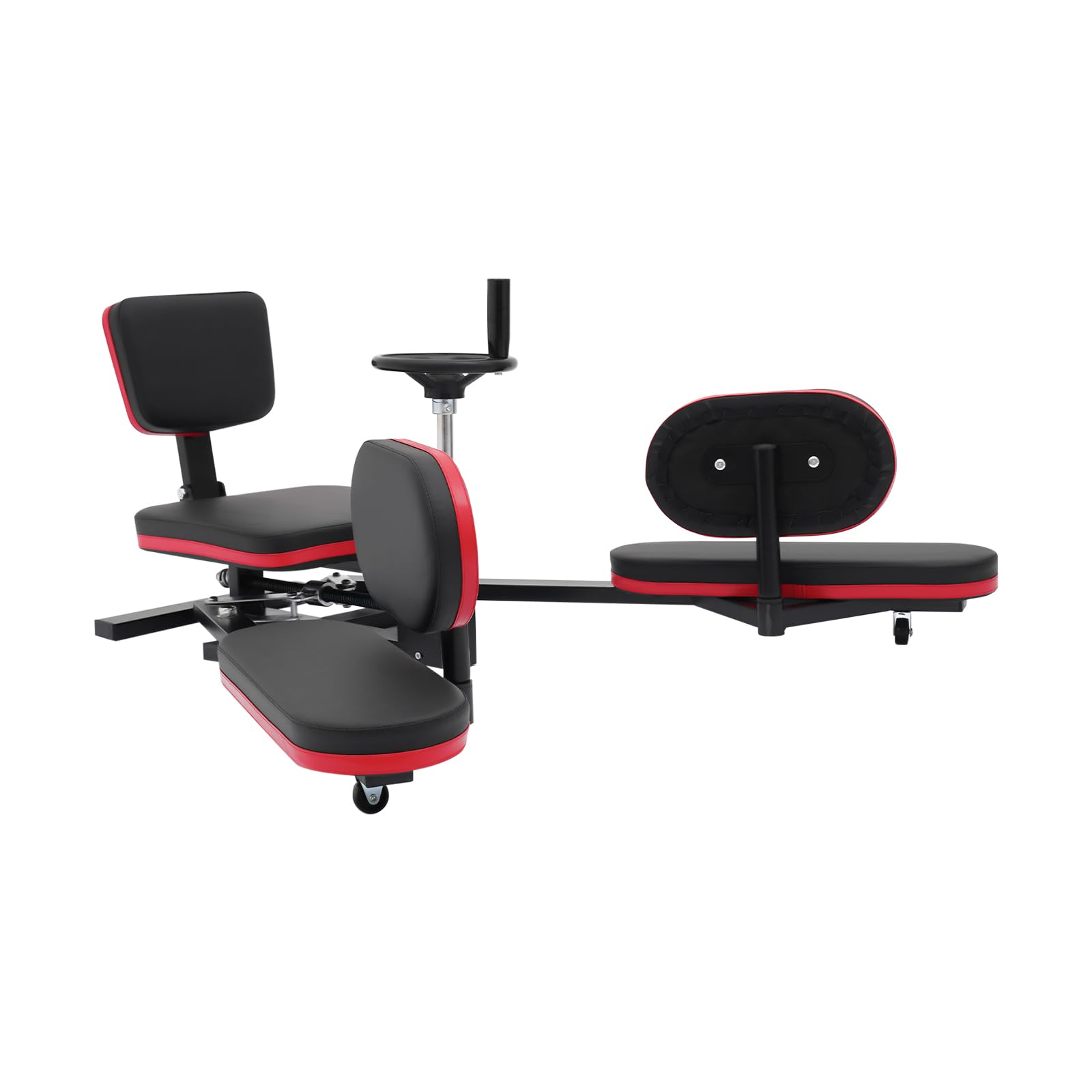 レッグストレッチャー、220ポンドのレッグストレッチマシン、調節可能な0~180&deg;スプリットトレーニング付き、柔軟トレーニング用の高耐久レッグスプリットマシン、ダンス、ヨガ用ホームジムレッグストレッチ器具｜ゆめのマルシェ企画
