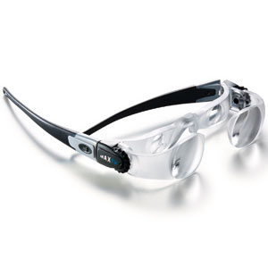 楽天市場】メガネ型 ルーペ テレビ用 拡大鏡 MAX TV マック