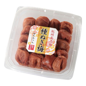 紀州南高梅　はちみつ種ぬき梅（お得用1.5kg） 【代引き手数料無料】 【送料無料】