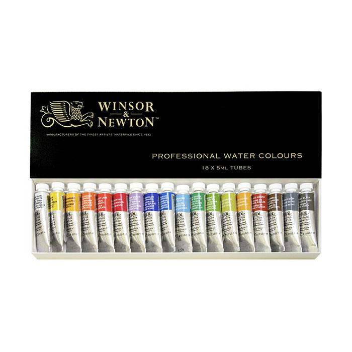 楽天市場】ウィンザー＆ニュートン水彩絵具セット 24色セット