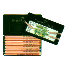 Faber-Castell PITT パステル鉛筆 12色セット 【最大29倍×お買い物マラソン SPU 要エントリー 4/14 20:00 ～ 4/17 9:59】
