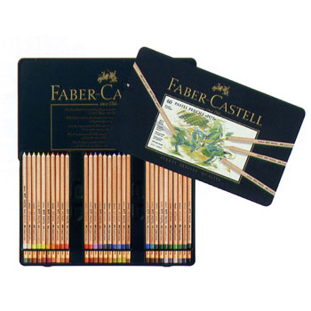 Faber-Castell PITT パステル鉛筆 60色セット｜ゆめ画材