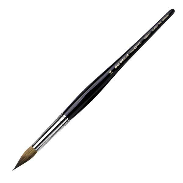 ダヴィンチ da Vinci 水彩筆 マエストロ 35 ラウンド 丸筆 14号 【最大29倍×お買い物マラソン SPU 要エントリー 4/14 20:00 ～ 4/17 9:59】