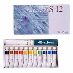 クサカベ 油絵具 専門家用 油絵具セット 12色セット A-12 20ml 6g7v4d0 クサカベ油絵具セット】 専門家用12色セット(アカデミー12